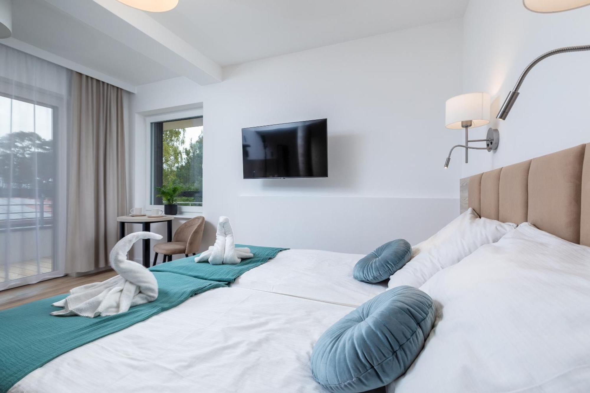 Apartamenty Przy Plazy Z Basenem Z Podgrzewana Woda I Mini Spa - Osrodek Kolonijno-Wczasowy Mewa ニエホジェ エクステリア 写真