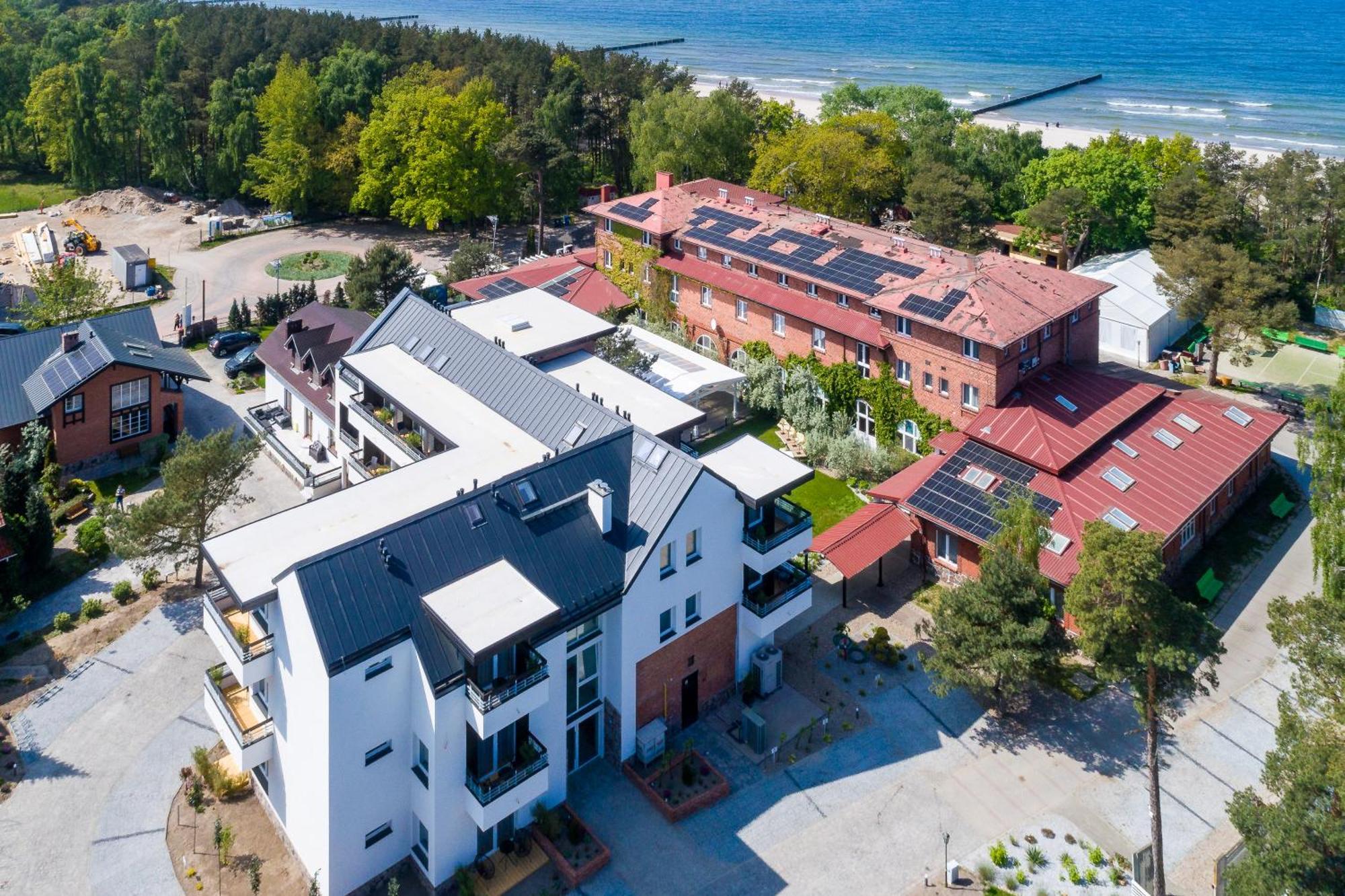 Apartamenty Przy Plazy Z Basenem Z Podgrzewana Woda I Mini Spa - Osrodek Kolonijno-Wczasowy Mewa ニエホジェ エクステリア 写真